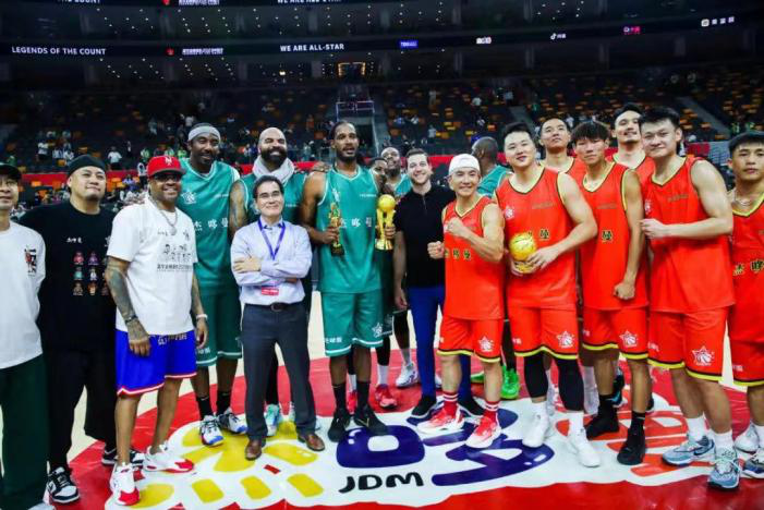 太度体育成功运营“巨星传奇-篮球全明星队2023中国行比赛”高规格国际赛事，体现卓越运营能力